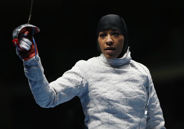 Ibtihaj Muhammad, atleta dos Estados Unidos (Foto: Getty Images)